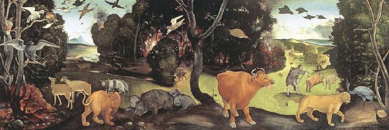 Piero di Cosimo The Forest Fire oil painting image